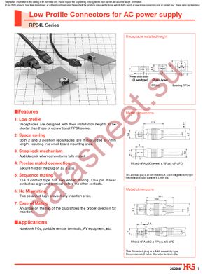 RP34L-5LP-3SC(71) datasheet  